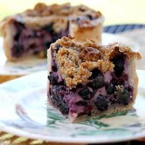 Creamy Blueberry Pie