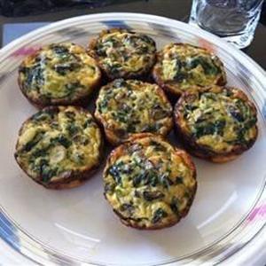 Spinach Mushroom Quiche