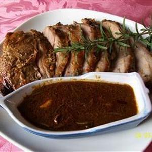 Roast Leg of Lamb with Rosemary