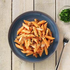 Gluten Free Penne with Chicken and Vodka Sauce