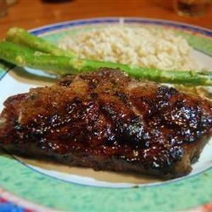 Grilled Lamb with Brown Sugar Glaze